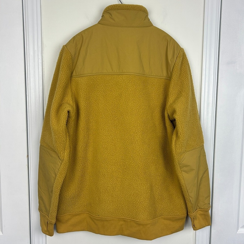 NEW Armada Mens Fleece Jacket Bronze Burgundy Full Zip Sherpa Large R00493010 - Picture 5 of 9